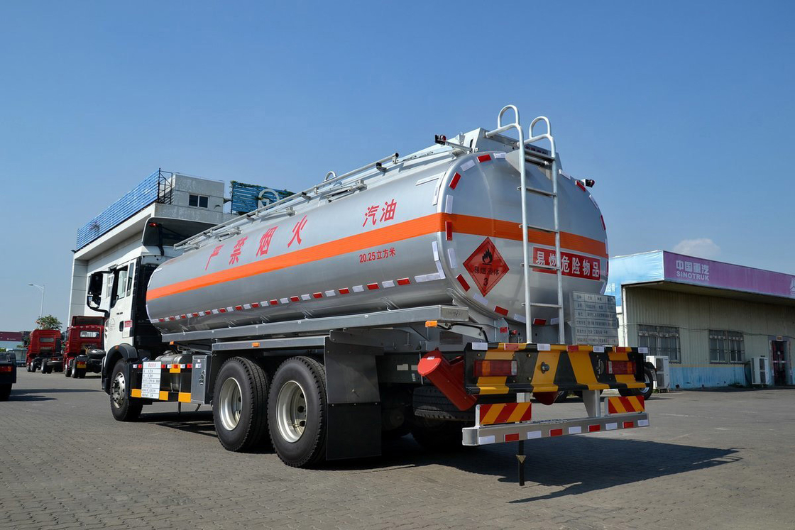 Sinotruk ZZ1257 T5G Υψηλή κορυφή ντίζελ 240HP 14.5T 6X4 δεξαμενή καυσίμου 20.25m3 HOWO πετρελαιοφόρο φορτηγό