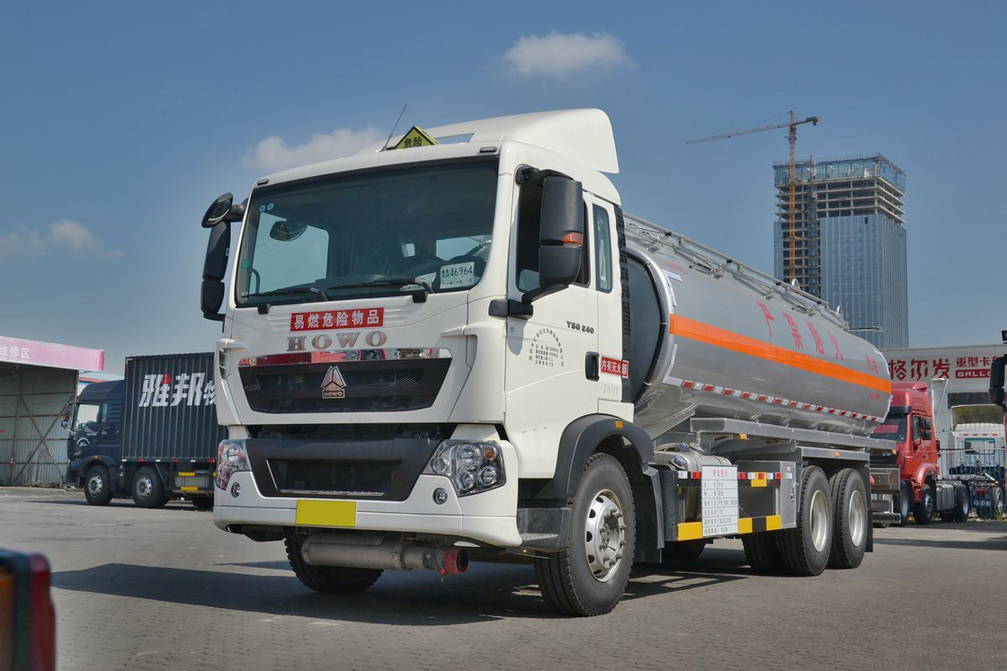Sinotruk ZZ1257 T5G Υψηλή κορυφή ντίζελ 240HP 14.5T 6X4 δεξαμενή καυσίμου 20.25m3 HOWO πετρελαιοφόρο φορτηγό