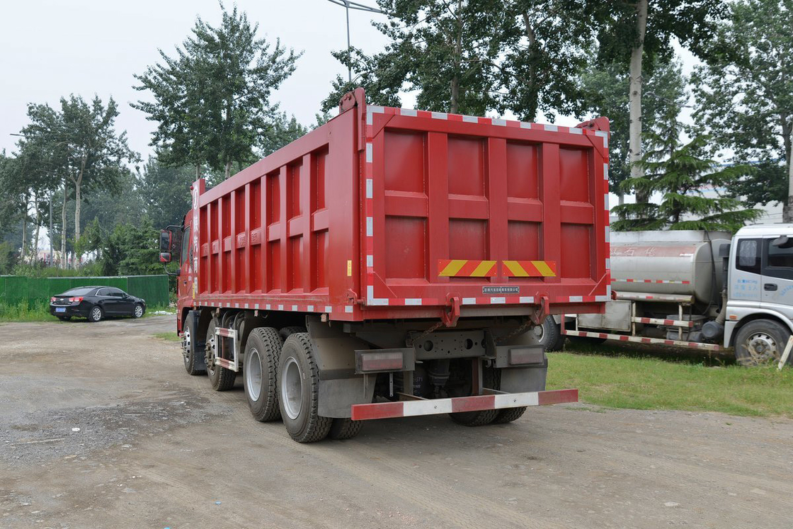 SX3315 Shaanxi Dump Truck Xuande X6 10 ταχυτήτων 270 ίππων 8X4 6,8 μέτρα πίσω Flip-Up Dump Truck