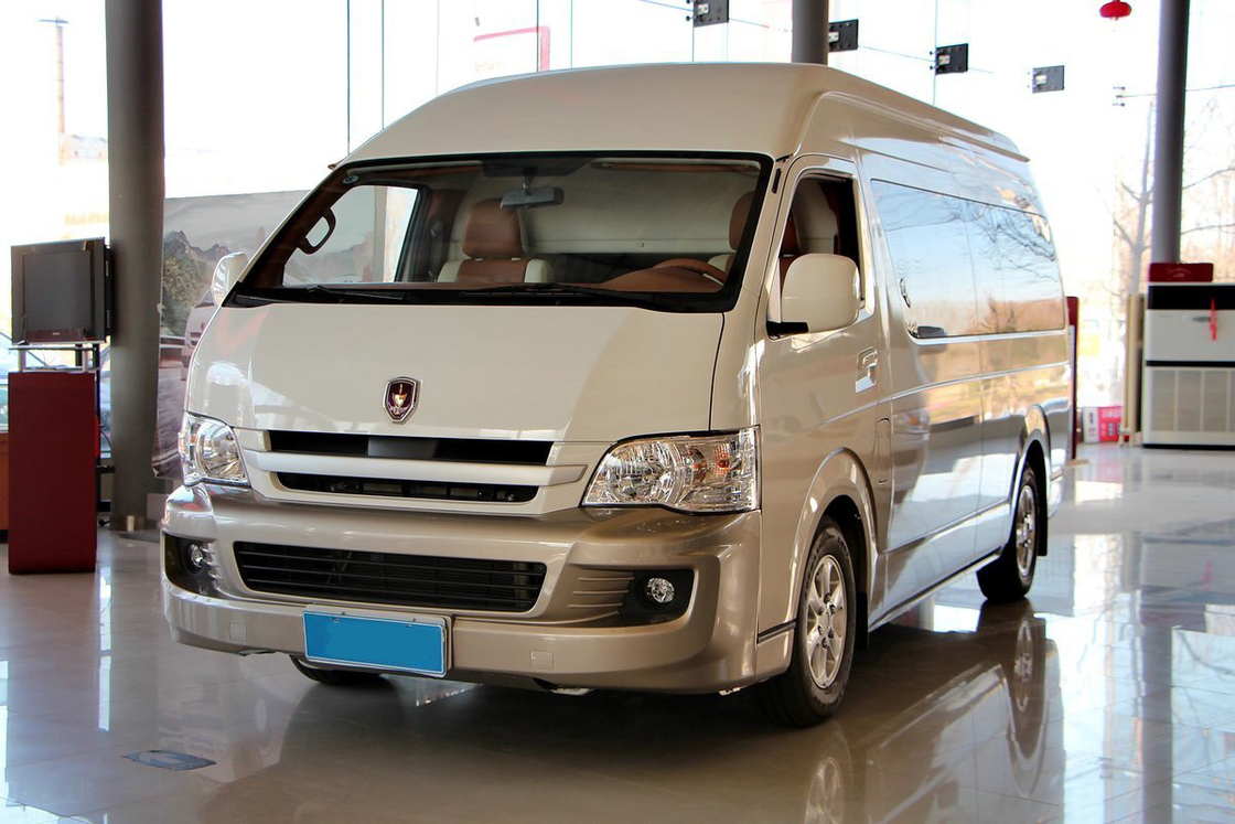 Χρησιμοποιούμενο Jinbei Hiace L 2020 Luxury Βενζίνη RWD Εγχειρίδιο 5 ταχυτήτων 139HP 2.4L 14 θέσεων Εμπορικό φορτηγό