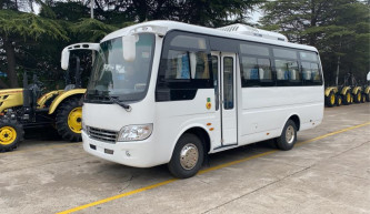 Δεξιοκίνητο Μίνι λεωφορείο 21 θέσεων China Coaster Bus Euro 3 Diesel Motor 3000cc χωρητικότητα ΝΕΟ