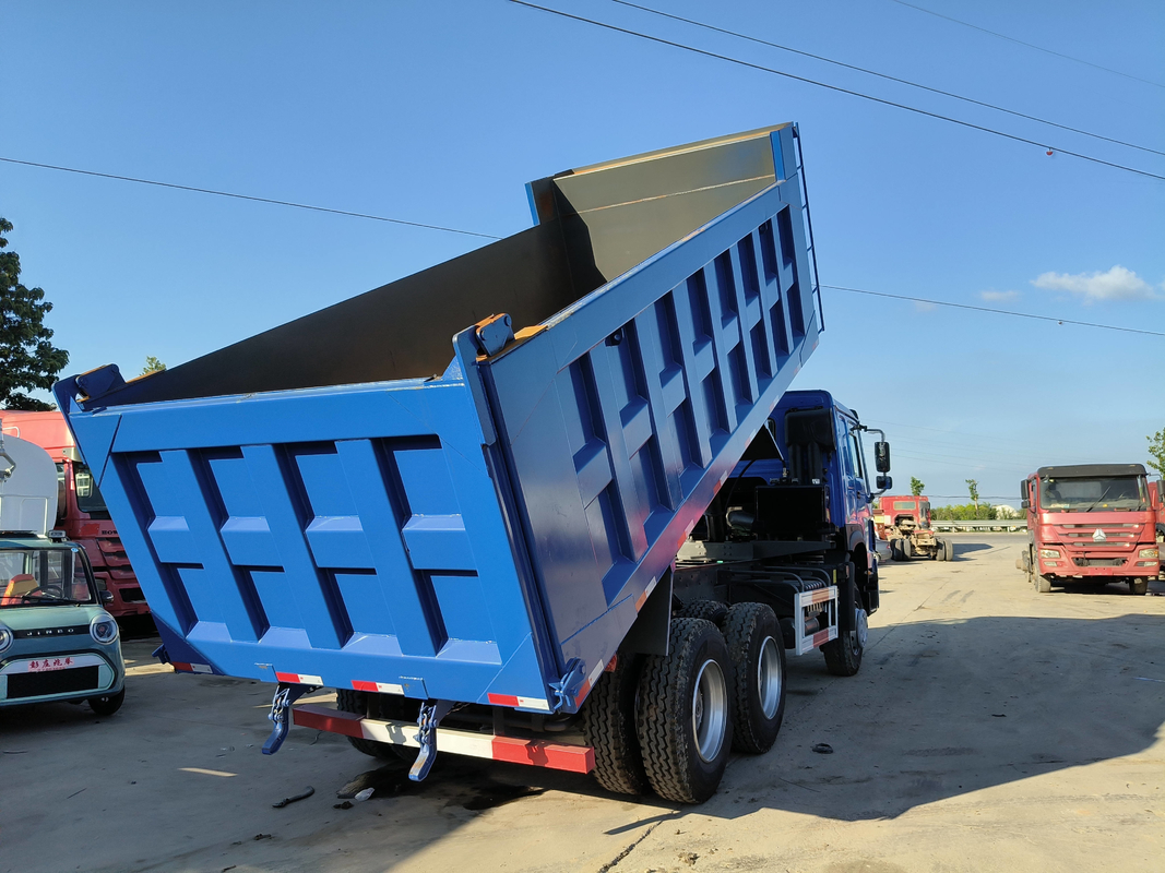 Ντάμπερ Τράκ Τίπερ 420HP Sinotruk Howo 6*4 Drive Mode Φελλός Άμμος Άνοιξη Μεταφορά LHD