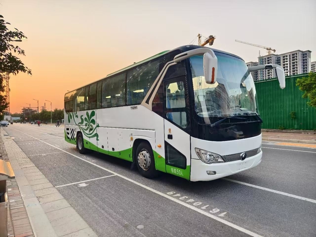 Χρησιμοποιούμενο λεωφορείο Yutong 50 θέσεις 2021 Year Tour Bus ZK6119 Κλιματιστικό λεωφορείο μεταφοράς για εργαζόμενους