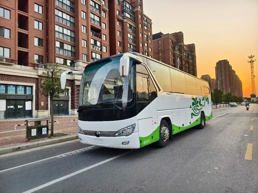 Χρησιμοποιούμενο λεωφορείο Yutong 50 θέσεις 2021 Year Tour Bus ZK6119 Κλιματιστικό λεωφορείο μεταφοράς για εργαζόμενους