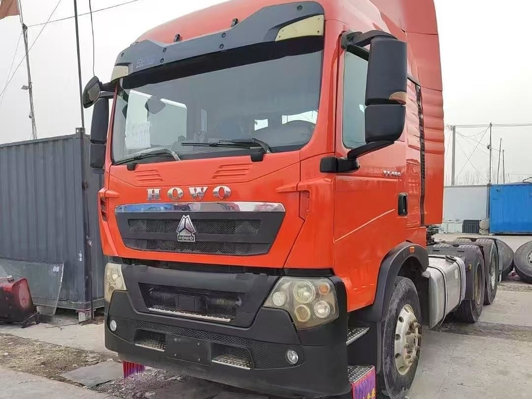 Sino Truck Howo MAN Μηχανή 460hp 2021 Έτος 6×4 Τρόπος οδήγησης HowoTX Τρακτέρ Κεφαλή Υψηλή οροφή με κοιμιστήρα