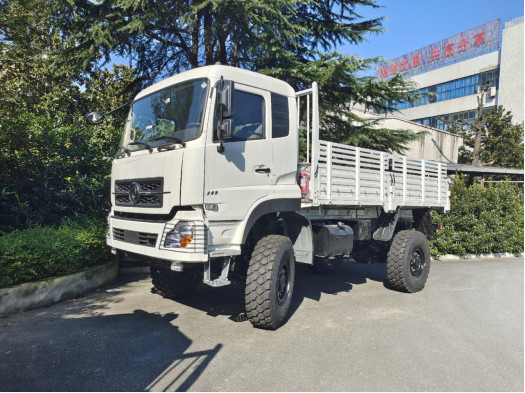 4x4 φορτηγό φορτηγό Dongfeng φράχτη φορτηγό φορτηγό φύλλο άνοιγμα 10 τόνους φορτίο κακή οδική οδήγηση ευρώ 5