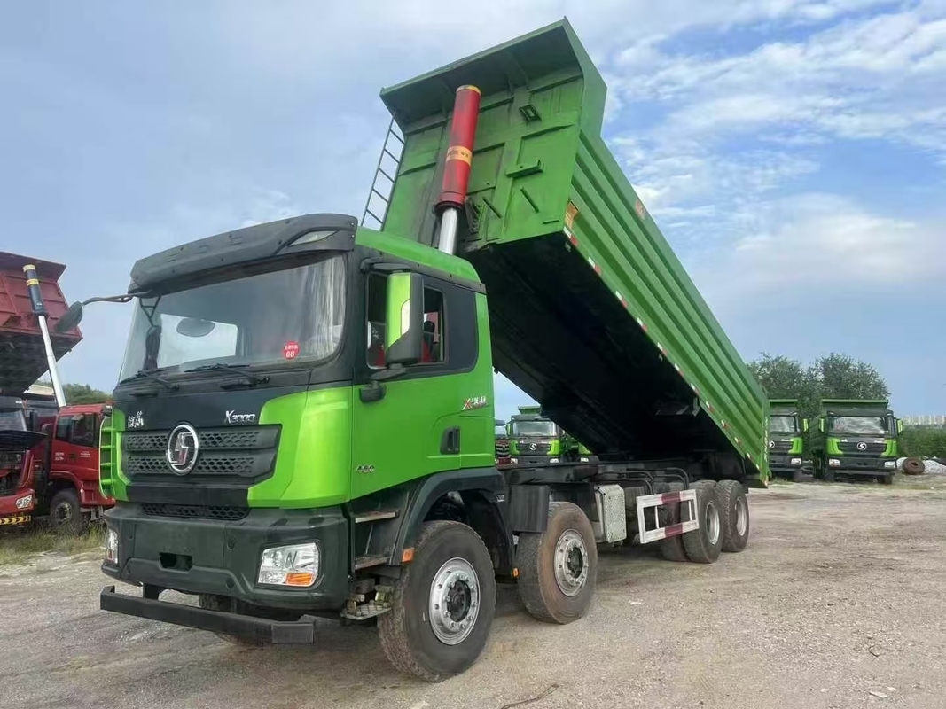 Shacman Χρησιμοποιούμενο φορτηγό για X3000 Weichai 460hp Μεταφορά κατασκευαστικών υλικών 2021 Έτος Χάντε Άξονας