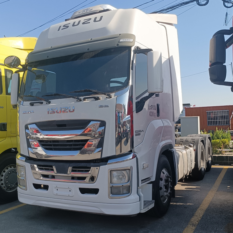 Χρησιμοποιημένο Τρακτέρ Τρακτέρ Isuzu 460hp Τρακτέρ 6×4 Drive 2020 έτος Μεταφορές