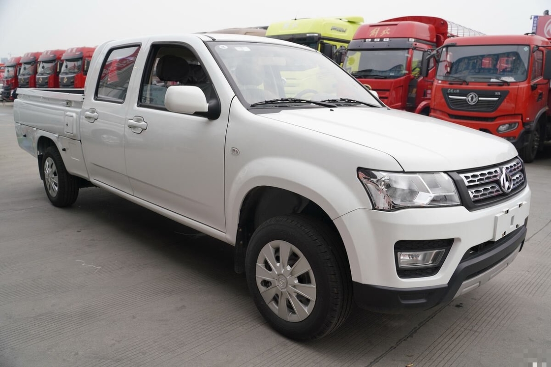 Μεταχειρισμένο Μηχανικό Pickup Truck 4X2 Κίνησης 4 Τροχών Λευκό Οικονομικό Κακάς Οδικές Συνθήκες