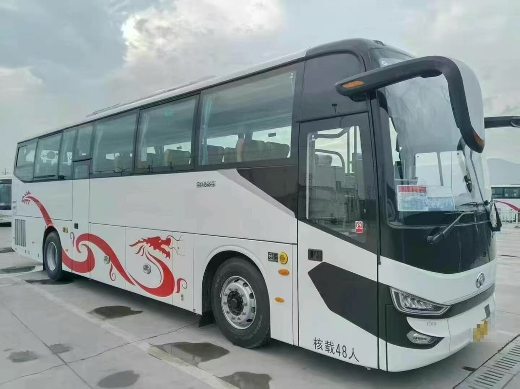 Φθηνό King Long XMQ6112 Χρησιμοποιούμενο λεωφορείο 310HP Ντίζελ 48 θέσεις 6 ταχυτήτων γρήγορο κιβώτιο ταχυτήτων ανθεκτικό ευρύχωρο
