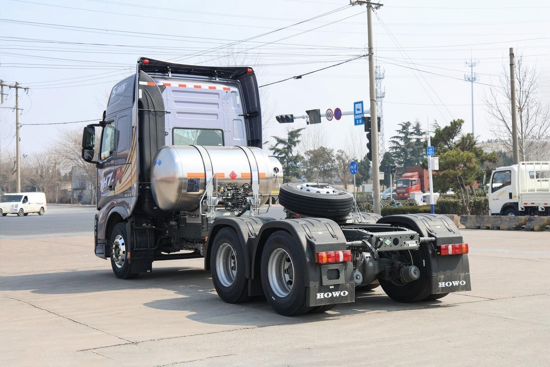 Used Tractor Truck Horse For Sale Sinotruk Howo Th7-N 6*4 Drive Mode 480hp Gas Fuel Type Head Οδηγός: