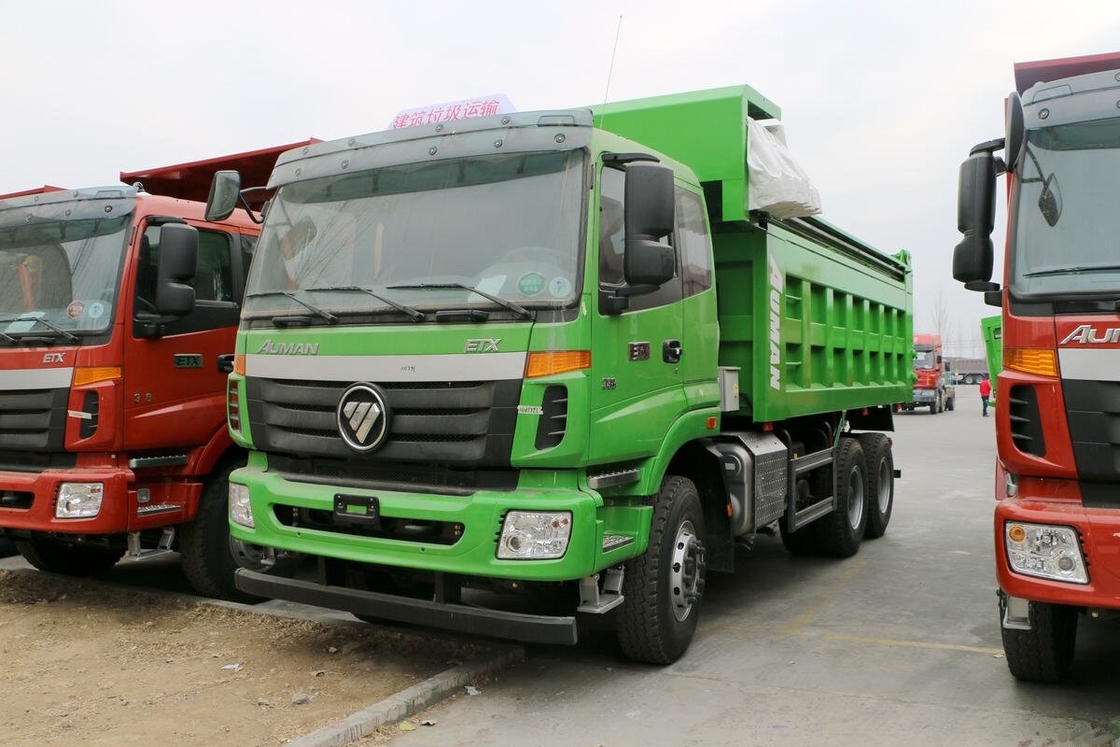 Χρησιμοποιούμενο βαρύ φορτηγό Foton Ouman ETX 336hp 6*4 λειτουργία οδήγησης φθηνό φορτηγό εξαγωγής στην Αφρική