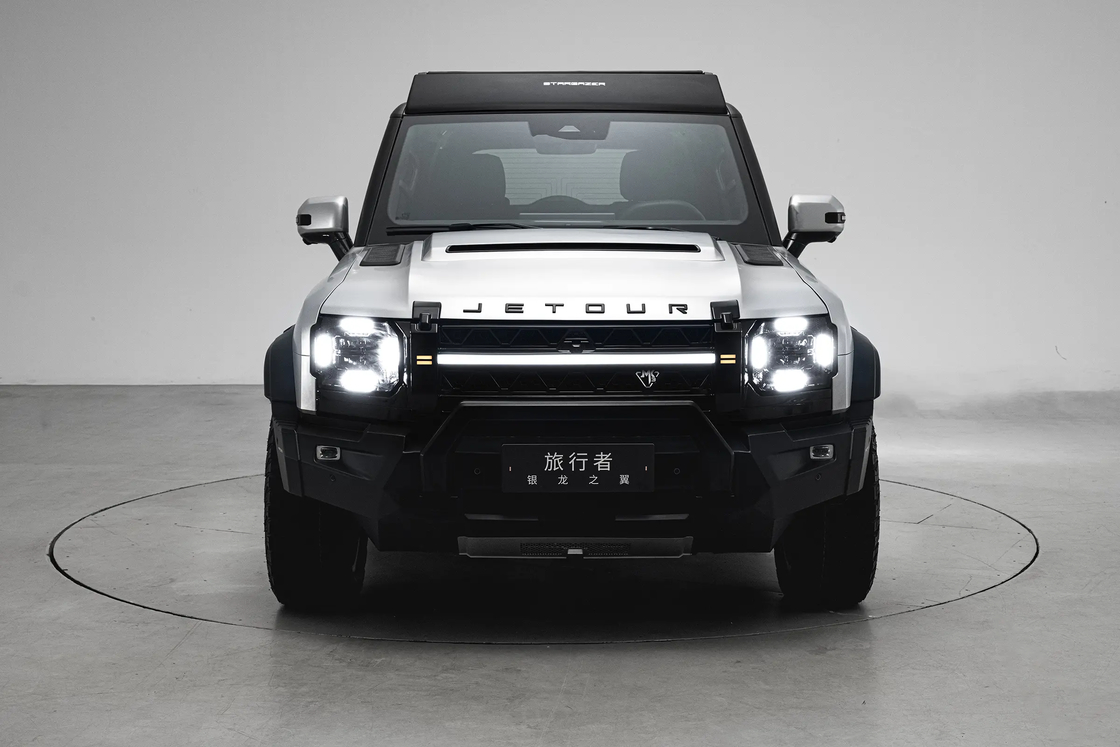 Κινέζικο SUV Χαμηλά Χιλιόμετρα Ασημένιο Dragon Wing SUV Αυτόματο Κιβώτιο Ταχυτήτων Έτους 2024 Οικογενειακή Και Επαγγελματική Χρήση