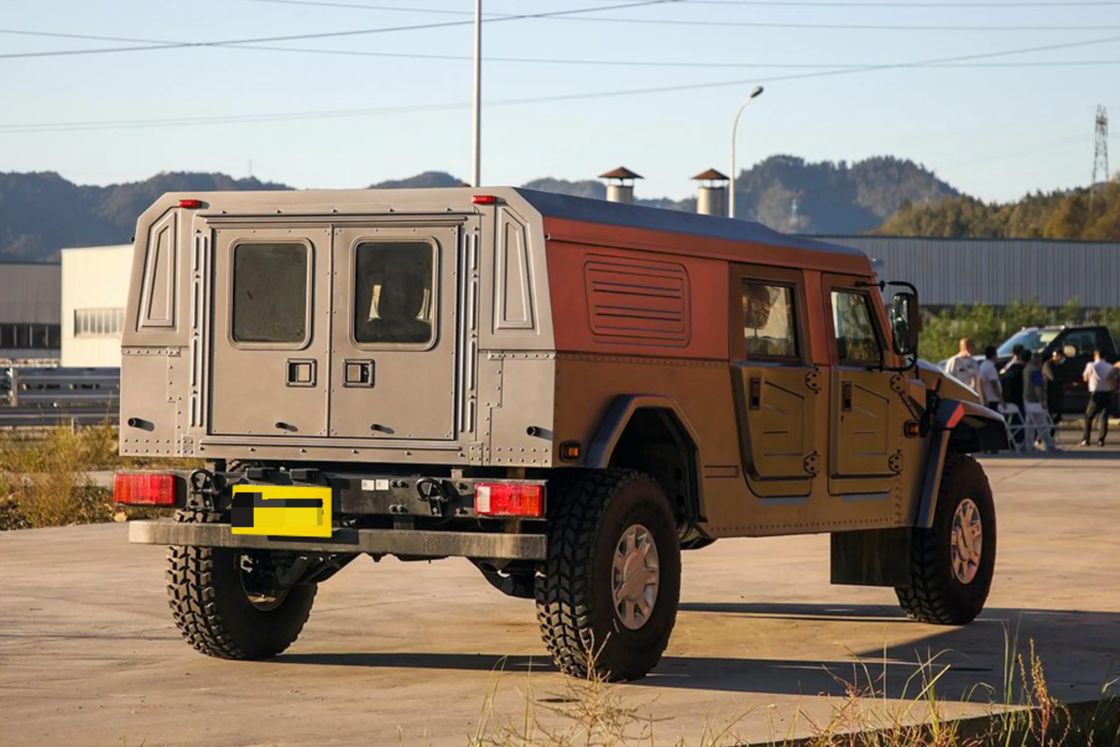 Μην χάσετε το 2022 Dongfeng Mengshi Nixingzhe 500 4.0T V8 Diesel Low-Roof Van