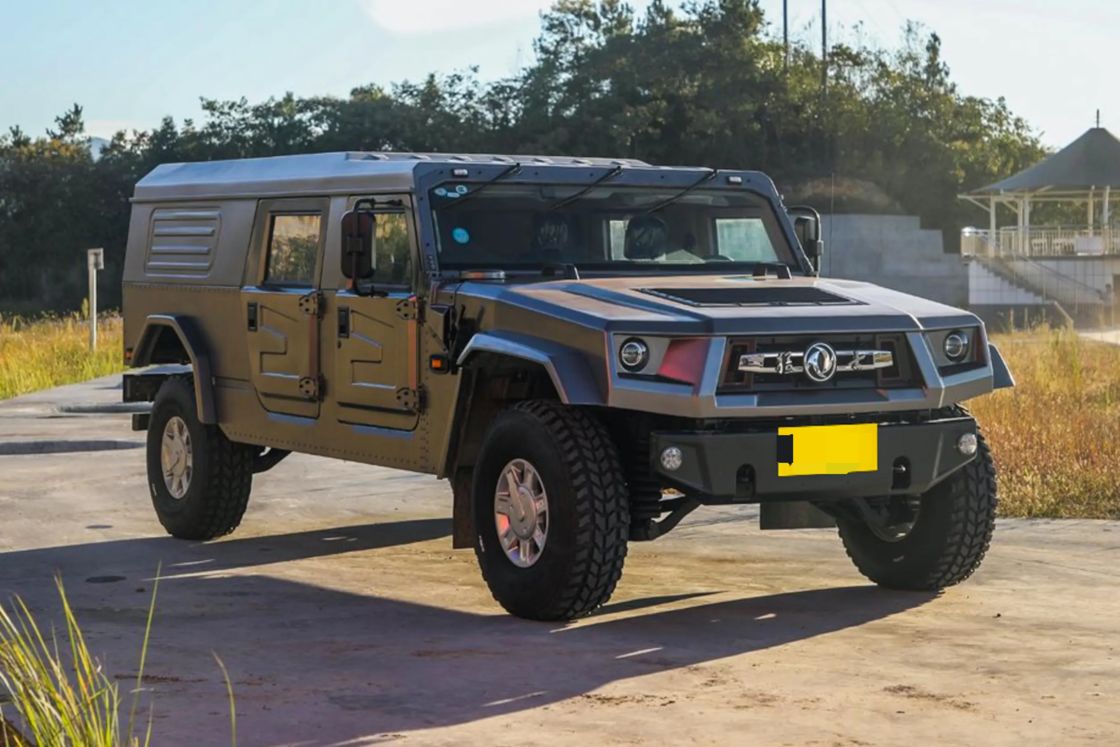 Μην χάσετε το 2022 Dongfeng Mengshi Nixingzhe 500 4.0T V8 Diesel Low-Roof Van