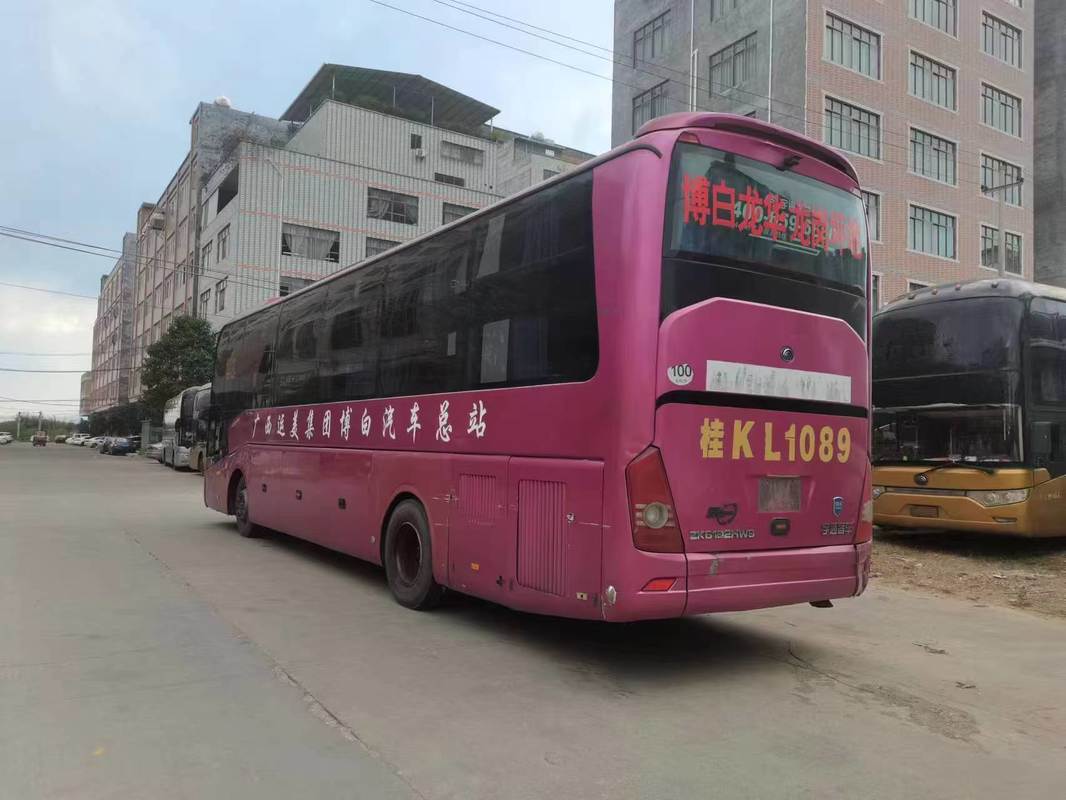 ZK6122 Yutong διώροφο λεωφορείο Χρησιμοποιούμενο επιβατικό λεωφορείο /49-θέσεις διπλής πόρτας αριστερόχειρας πολυτελές λεωφορείο