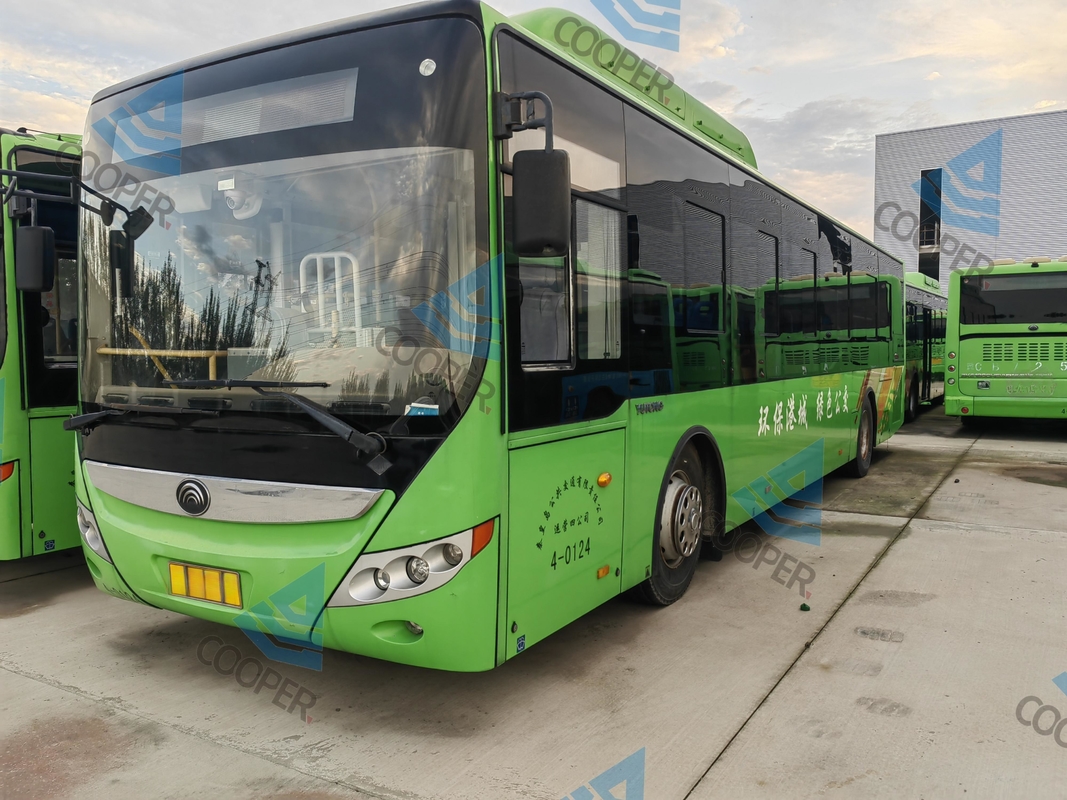 2020 Χρησιμοποιούμενο 77/23 καθίσματα 12 μέτρα ομαλό σχήμα Χρησιμοποιούμενο Yutong6120 CNG λεωφορείο Διπλές πόρτες