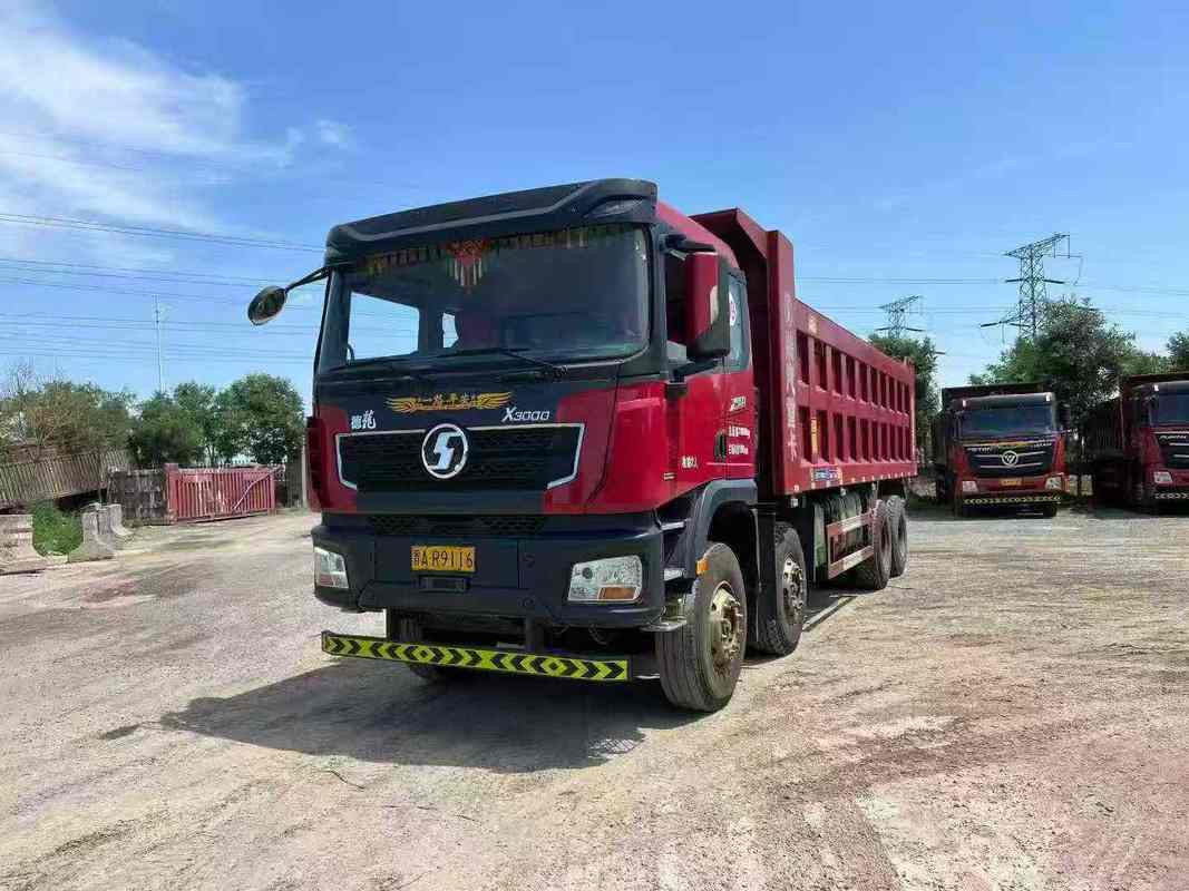 8x4 Χρησιμοποιούμενο φορτηγό απορριμμάτων Shacman X3000 Weichai 500hp φορτηγό απορριμμάτων Volquete Volteo Rhd/Lhd