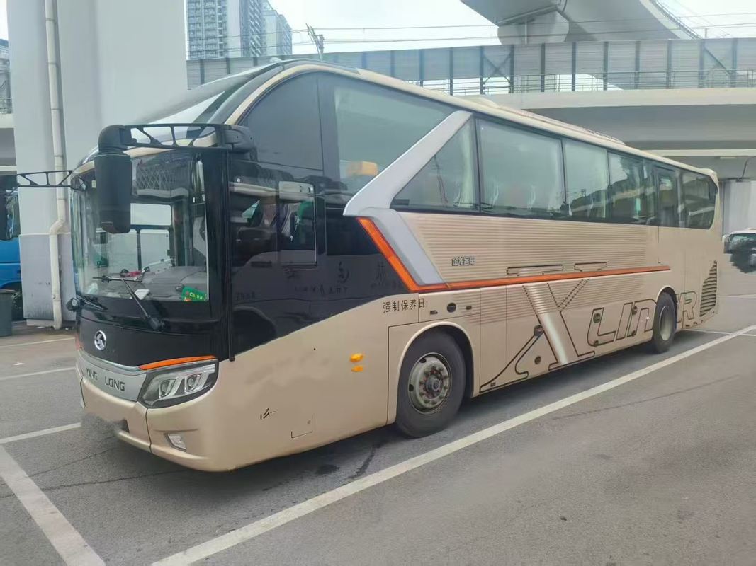 Coach Bus Second Hand King Long XMQ6127 Weichai 375hp  Leaf Spring 50 Seats  Luxury Transport With Air Condition