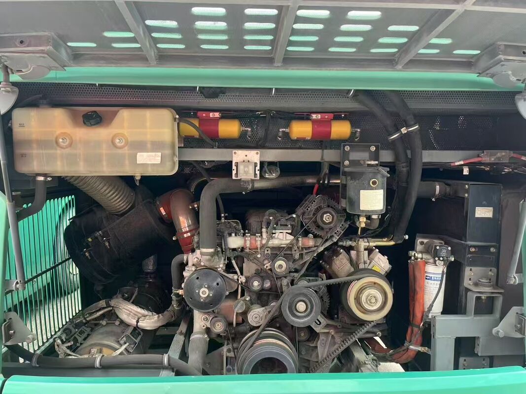 Μεταχειρισμένο λεωφορείο Kinglong Diesel 50 θέσεων Luxury Leafspring Weichai Engine Σχολικές εκδρομές Διαδημοτικό λεωφορείο