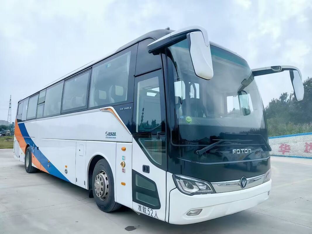 Μεταχειρισμένο Λεωφορείο Diesel Foton 50 θέσεων Leafspring Commuter School Airport Church Coach Buses