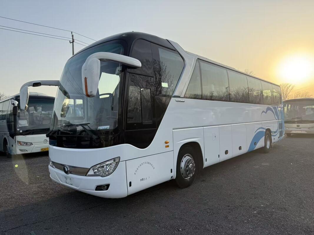 Νέο λεωφορείο έφτασε Μεταχειρισμένο Yutong Zk6122 Yuchai 330hp Φύλλο ελατηρίου 55 θέσεις Πολυτελής μεταφορά με κλιματισμό