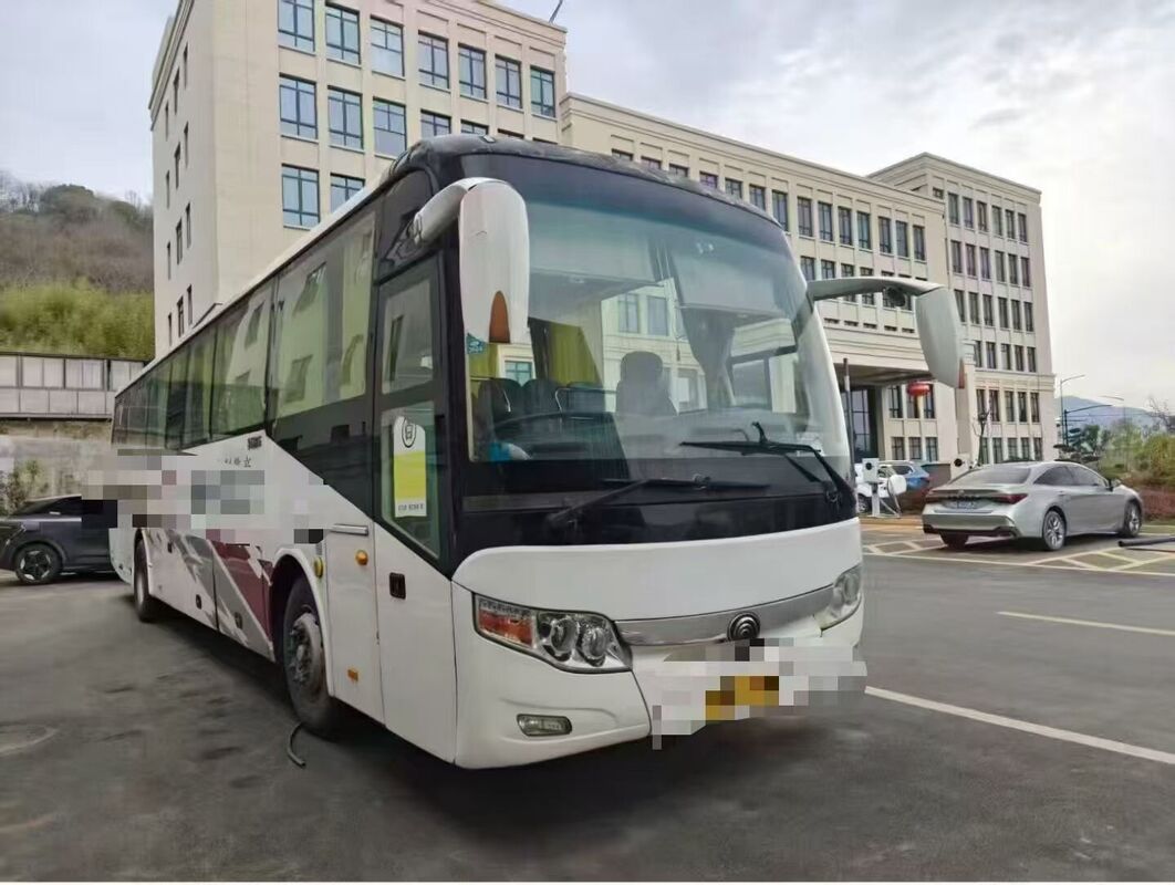 Μεταχειρισμένο Λεωφορείο Επιβατών Yutong Zk6122 Yuchai 330hp Φύλλα Σούστας 60 Θέσεις Πολυτελής Μεταφορά με Κλιματισμό
