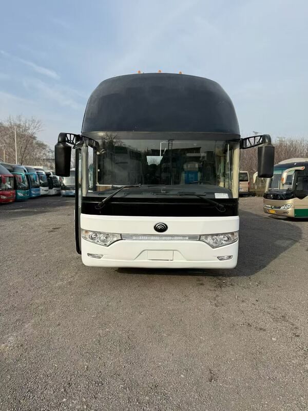 Μεταχειρισμένο Τουριστικό Λεωφορείο Yutong Zk6122 Yuchai 330hp Φύλλα Σούστας 50 Θέσεις Πολυτελής Μεταφορά με Κλιματισμό