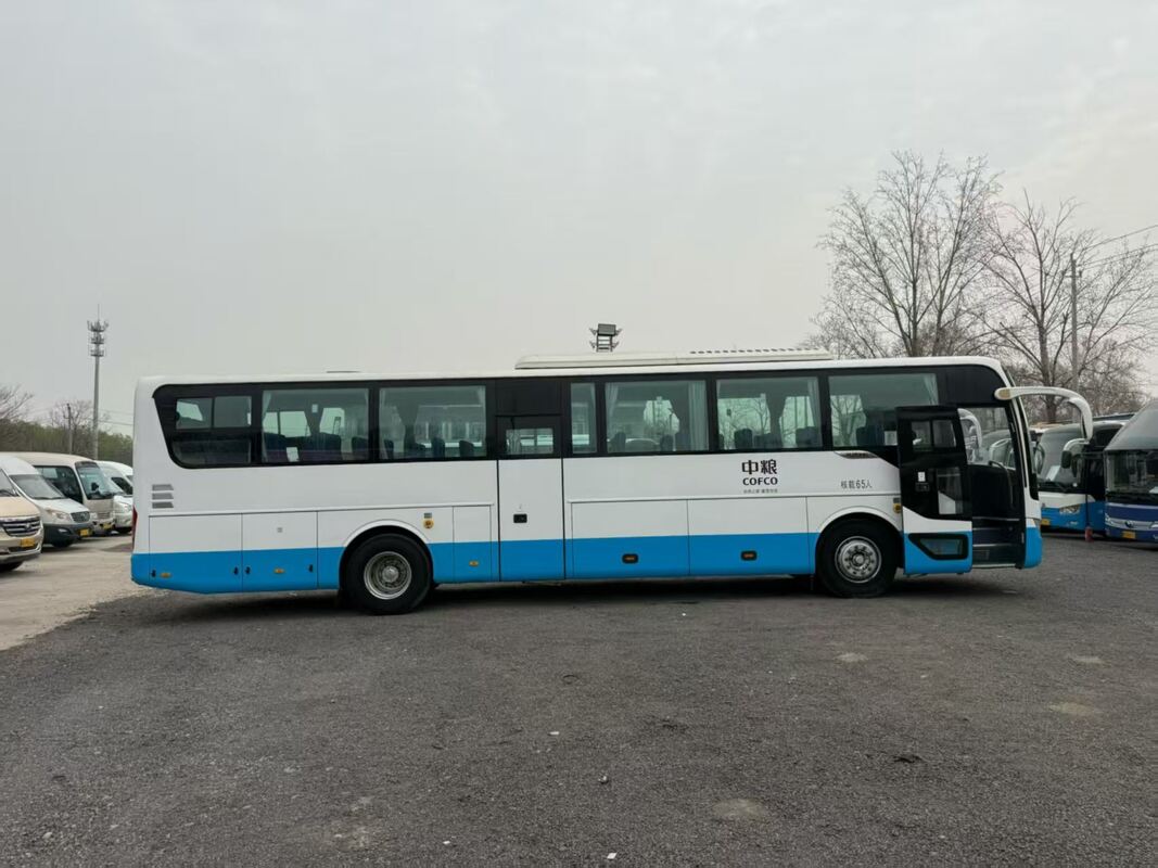 Used Coach Buses Yutong Zk6125 Yuchai 330hp  Leaf Spring 65 Seats  Lux Transport With Air Condition For Shuttle or Long Distance