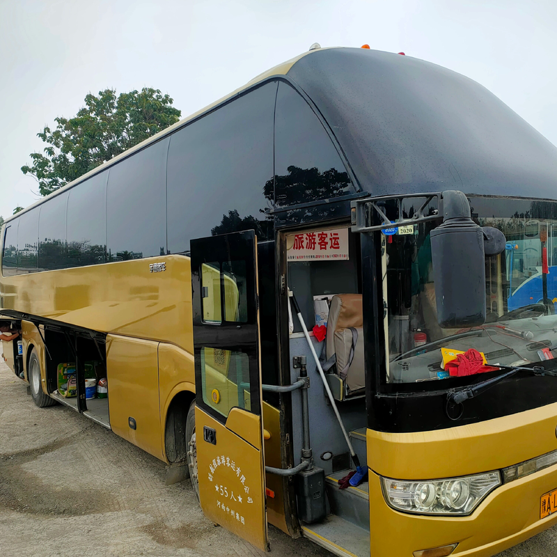 Χρησιμοποιούμενο λεωφορείο πόλης ZK6112D 45 θέσεις κινητήρας ντίζελ μακρινή διαδρομή για την αφρικανική δημόσια μεταφορά