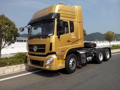 6x4 Drive χρησιμοποιημένα τρόπος τρακτέρ φορτηγών DONGFENG πρότυπα εκπομπής εμπορικών σημάτων ευρο- ΙΙΙ