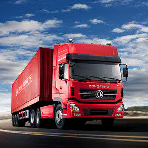 2016 χρησιμοποιημένο εμπορικό σήμα Dongfeng φορτηγών τρακτέρ έτους 375hp με τον τρόπο Drive 6×6 RHD