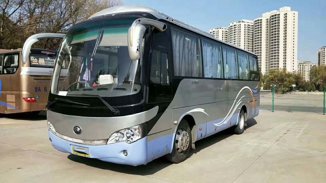 39 λεωφορείο χεριών καθισμάτων YUTONG 2$ος, χρησιμοποιημένα πετρελαιοκίνητων λεωφορείων 2010 πρότυπα εκπομπής έτους ευρο- ΙΙΙ