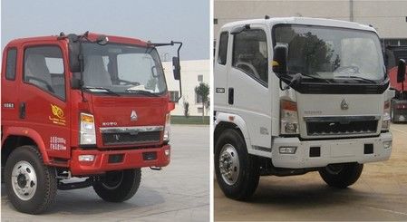Sinotruk έτος φορτηγών το 2015 χεριών Howo το 2$ο έκανε τον τρόπο 9995x2498x3750mm Drive 160hp 4×2