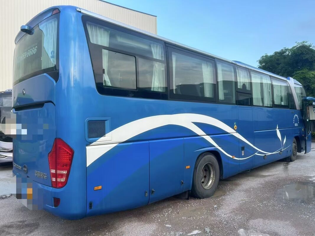 Μεταχειρισμένο yutong 6122 54 θέσεων λεωφορείο λεωφορείο Weichai Diesel Engine Μεταχειρισμένο τουριστικό επιβατικό λεωφορείο για την Αφρική