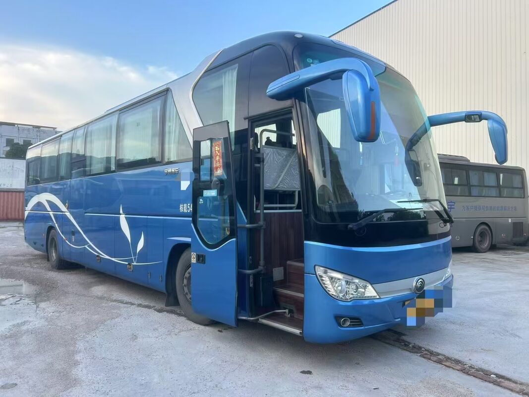 Μεταχειρισμένο yutong 6122 54 θέσεων λεωφορείο λεωφορείο Weichai Diesel Engine Μεταχειρισμένο τουριστικό επιβατικό λεωφορείο για την Αφρική