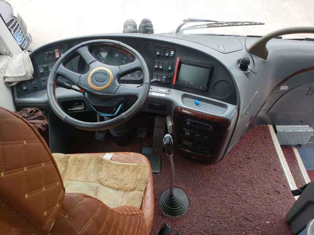 ZK6938H9 μπλε χρησιμοποιημένο Yutong μεταφέρει τη 39 χρησιμοποιημένη καθίσματα μεγάλη απόδοση ΕΤΟΥΣ λεωφορείων το 2010 ταξιδιών