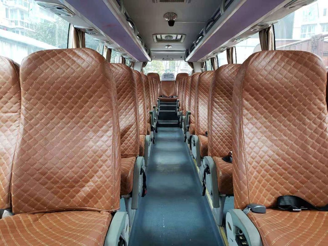 ZK6938H9 μπλε χρησιμοποιημένο Yutong μεταφέρει τη 39 χρησιμοποιημένη καθίσματα μεγάλη απόδοση ΕΤΟΥΣ λεωφορείων το 2010 ταξιδιών