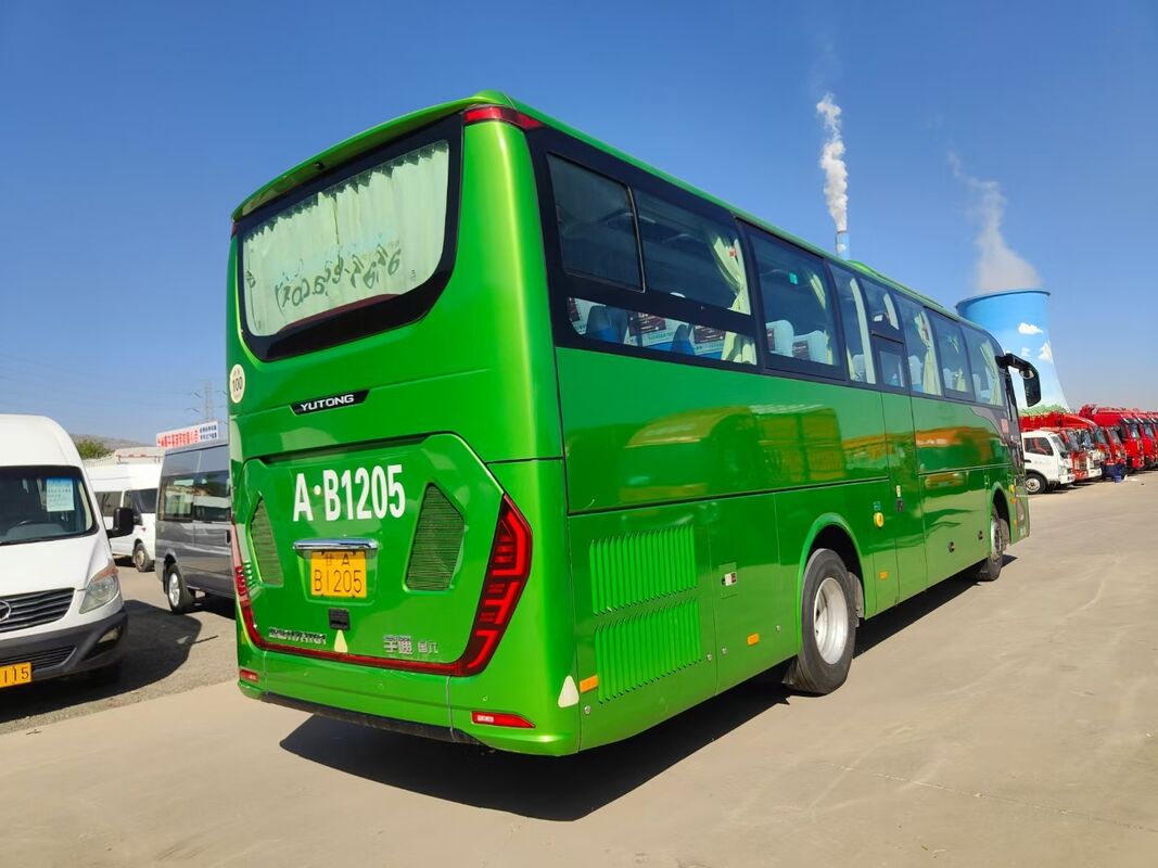 Μεταχειρισμένο λεωφορείο Yutong ZK6117 με κινητήρα ντίζελ Weichai, διπλής πόρτας, 50 θέσεων, πολυτελές τουριστικό πούλμαν LHD προς πώληση