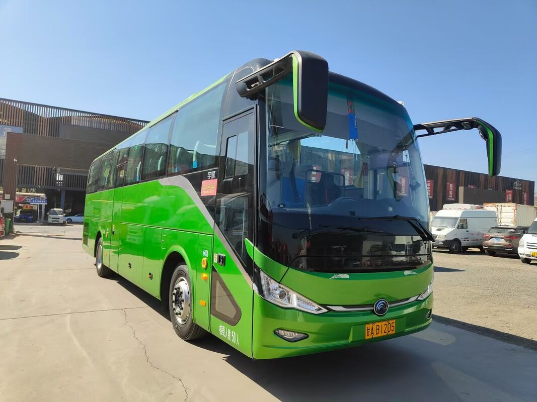 Μεταχειρισμένο λεωφορείο Yutong ZK6117 με κινητήρα ντίζελ Weichai, διπλής πόρτας, 50 θέσεων, πολυτελές τουριστικό πούλμαν LHD προς πώληση