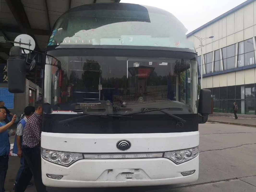Το diesel χρησιμοποίησε το ισχυρό πλαίσιο 25-57 Yutong zk6127 λεωφορείων λεωφορείων καθίσματα με την τουαλέτα εναλλασσόμενου ρεύματος