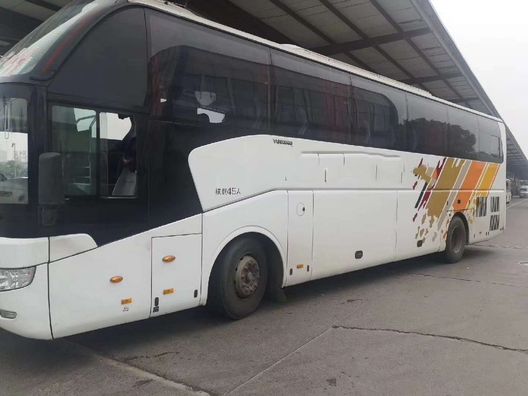 Το diesel χρησιμοποίησε το ισχυρό πλαίσιο 25-57 Yutong zk6127 λεωφορείων λεωφορείων καθίσματα με την τουαλέτα εναλλασσόμενου ρεύματος