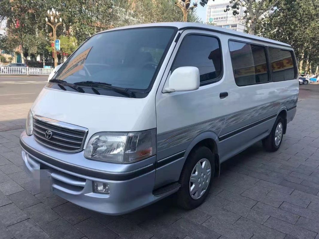 13 το diesel Toyota καθισμάτων χρησιμοποίησε το μίνι λεωφορείο με το εναλλασσόμενο ρεύμα δεν εξοπλίζει κανένα έτος ατυχήματος το 2015