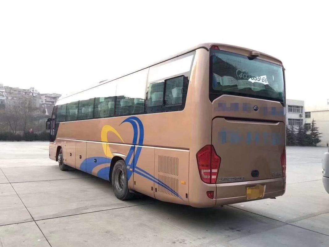 ZK6122 49/55 καθίσματα Yutong χρησιμοποίησε το αριστερό ταξίδι προσώπου πορτών οδηγών diesel λεωφορείων ακτοφυλάκων έτος του 2013 - του 2016