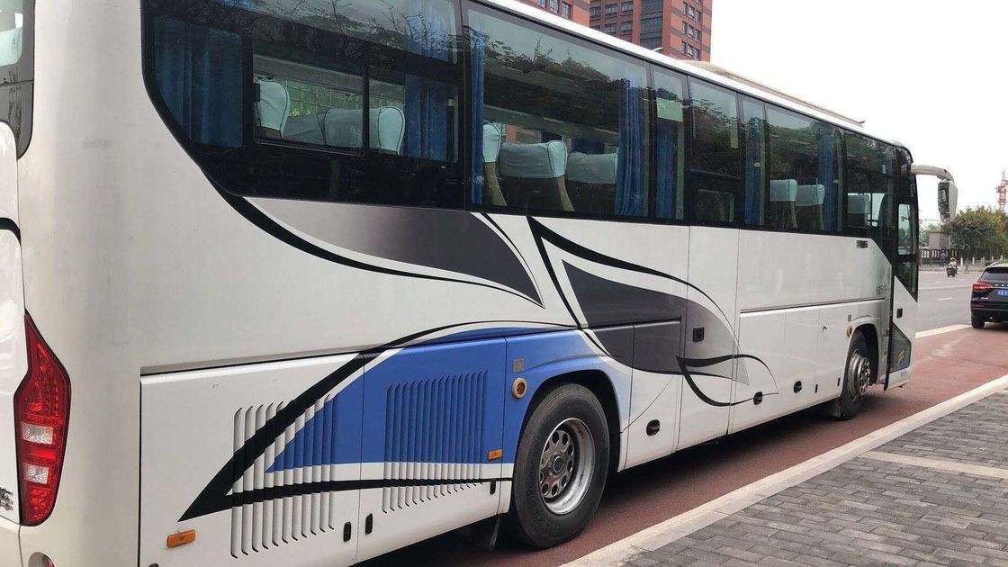 ZK6119H2Y 51 χρησιμοποιημένο κάθισμα αριστερό Drive μηχανών diesel λεωφορείων επιβατών σχεδόν νέο με την αυτόματη πόρτα