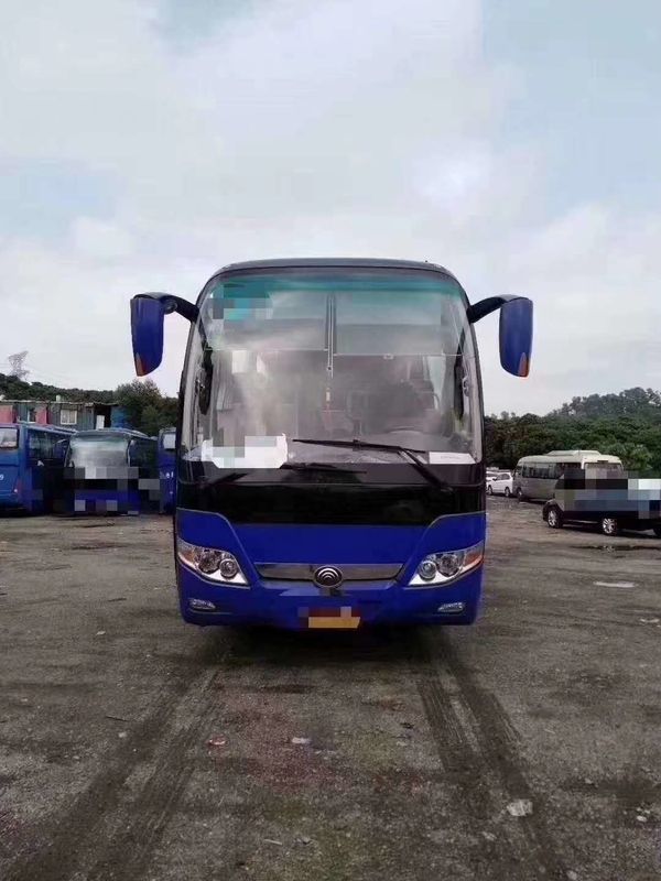 2014 έτος 51 χρησιμοποιημένα Seater λεωφορεία Yutong 10800mm ανώτατη ταχύτητα μήκους 100km/Χ λεωφορείων