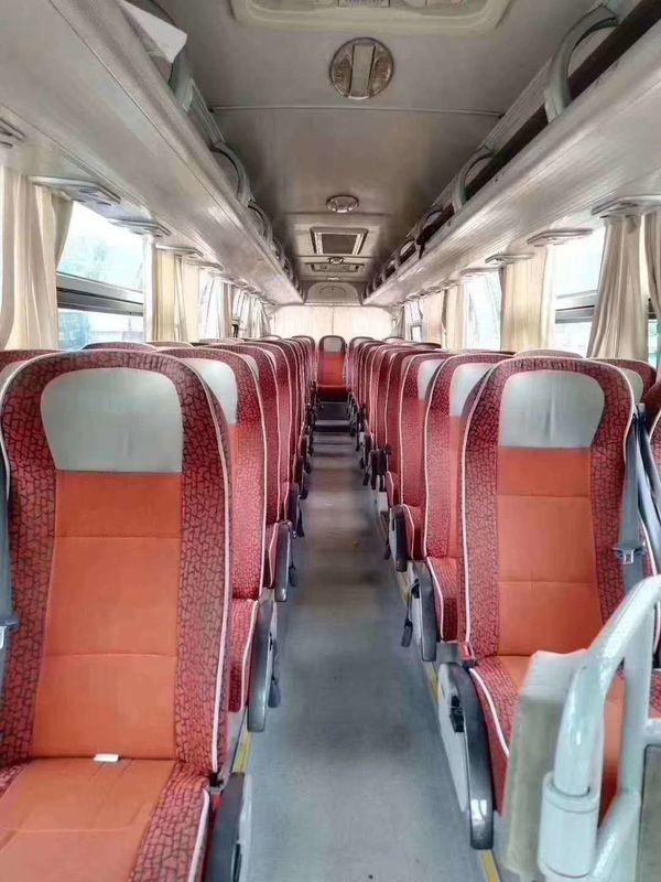 2014 έτος 51 χρησιμοποιημένα Seater λεωφορεία Yutong 10800mm ανώτατη ταχύτητα μήκους 100km/Χ λεωφορείων