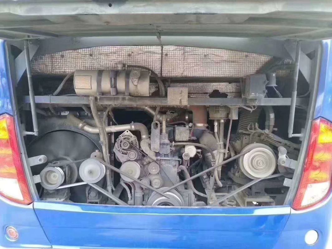 2014 έτος 51 χρησιμοποιημένα Seater λεωφορεία Yutong 10800mm ανώτατη ταχύτητα μήκους 100km/Χ λεωφορείων