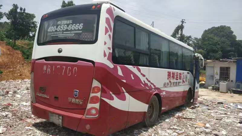 το μήκος Yutong ZK6809 8m διαμορφώνει το χρησιμοποιημένο λεωφορείο 33 λεωφορείων βαρέων καθηκόντων το 2018 έτος καθισμάτων
