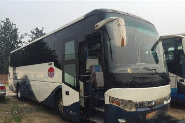 Χρησιμοποιημένο πρότυπο 55 Seater τουριστών από δεύτερο χέρι Yutong έτος λεωφορείων 2011 λεωφορείων λεωφορείων ZK6117